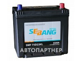 SEBANG SMF 75D23KL 12В 6ст 65 а/ч оп Высокий