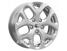 K&K KC869 6.5x16 4x100 ET43 60.1 сильвер Vesta Cross