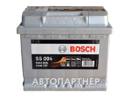 BOSCH S5 006 563 401 061 12В 6ст 63 а/ч пп